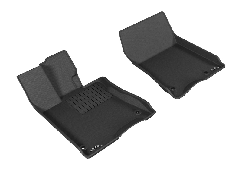 Acura RLX Floor Mats - Front - 3D MAXpider - Kagu - Gray - `14-`20